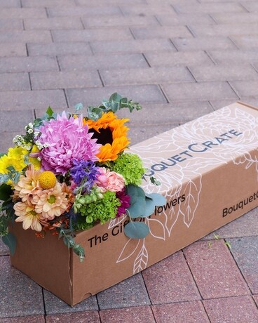 BouquetCrate Garden Mix - Medium Flower Arrangement