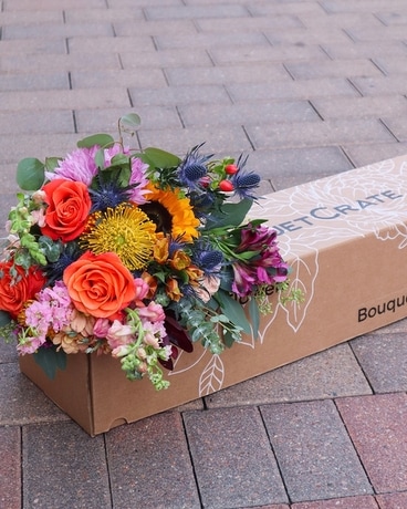 BouquetCrate Garden Mix - Large Flower Arrangement