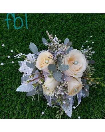 Custom Rose Corsage Flower Arrangement