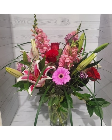 Passionate Flower Arrangement