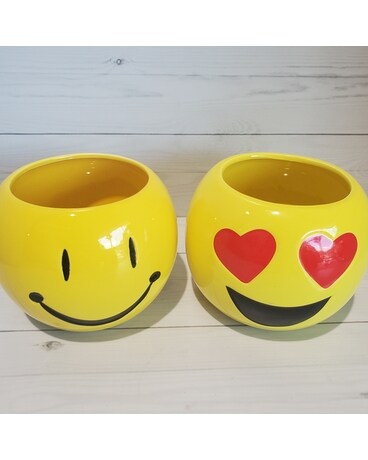 Smile Emoji Flower Arrangement