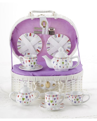 Multi-Heart Tea Set $45.00 Gifts
