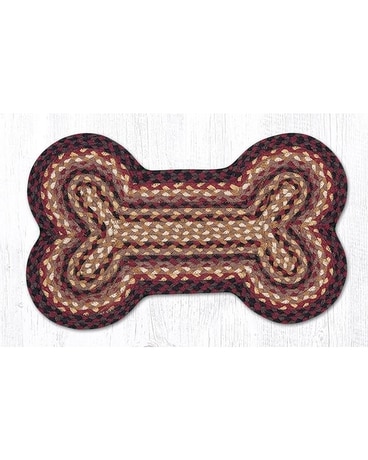 Braided Dog Bone Shaped Rug 13x22 $22.50 Gifts