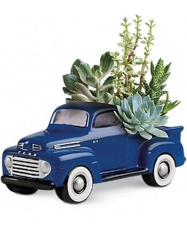 His Favorite Ford F1 Pickup by Teleflora Flower Arrangement