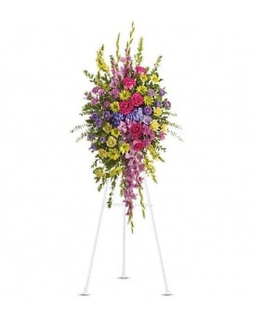 Bright and Beautiful Spray Flower Arrangement