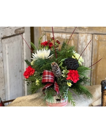 Pearson's Forest Flannel Flower Arrangement