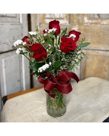 Pearson's Simple Six Flower Arrangement