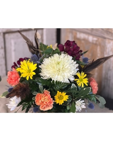 Pearson's Whirly Basket Flower Arrangement