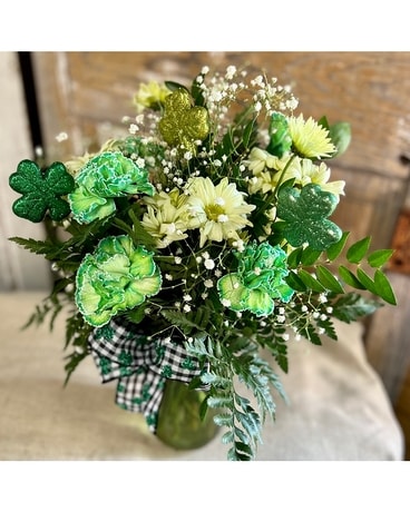 Pearson's Lucky Market Mason Flower Arrangement