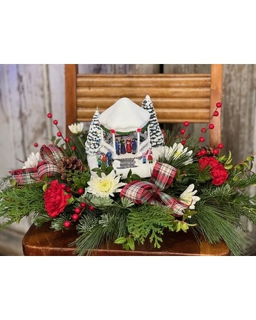 Pearson's Caroling Kinkade Flower Arrangement