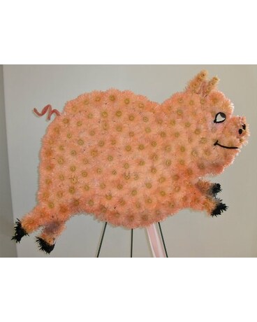 Pig Floral Design
