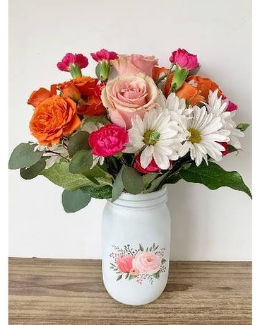 Love You More Flower Arrangement