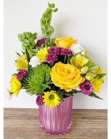 Color Pop Flower Arrangement