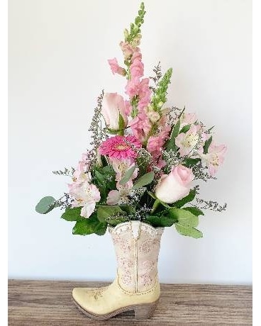 My Little Cowgirl Flower Arrangement