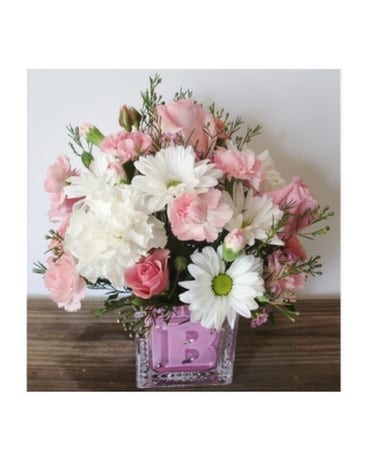 Sweet Baby Girl Flower Arrangement