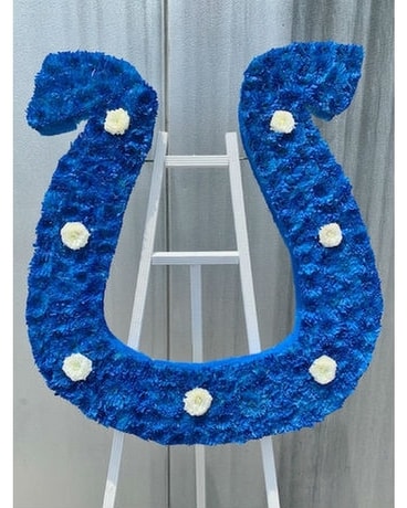 Colts Floral Tribute Flower Arrangement