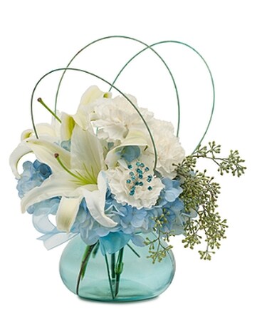 BABY BLUE Flower Arrangement