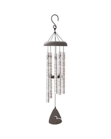 Windchime- John 3:16 Flower Arrangement
