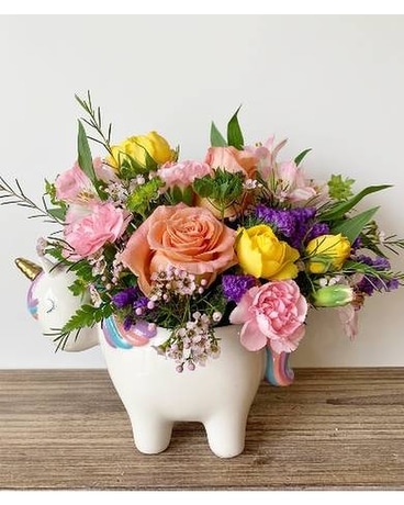 Magical Unicorn Flower Arrangement