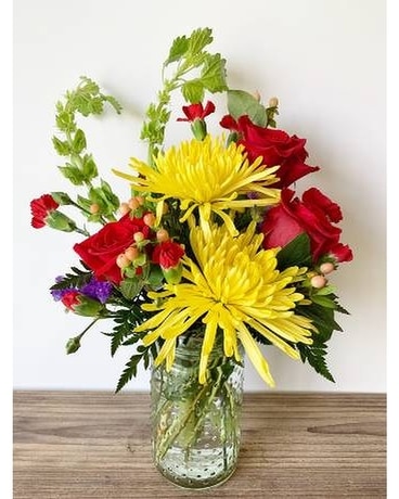 Stroll in the Pumpkin patch Flower Arrangement