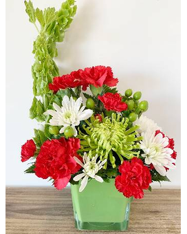 Happy Who-lidays Flower Arrangement
