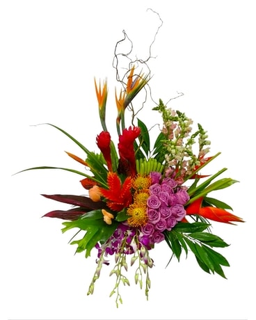 Lavish Island Paradise Flower Arrangement