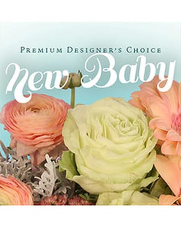 New Baby Designer's Choice Flower Arrangement
