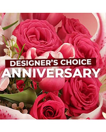 Designer's Choice for Anniversary Flower Arrangement