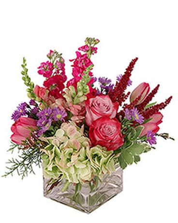 Lively & Luscious Flower Arrangement