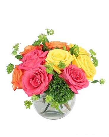 Vivid Sorbet Flower Arrangement