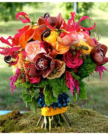 Precious Jewels Bridal Bouquet Flower Arrangement