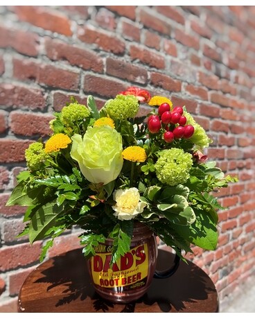 Dads Cup of Tea Flower Arrangement