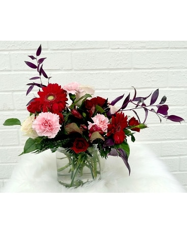 Strawberry Soda Flower Arrangement