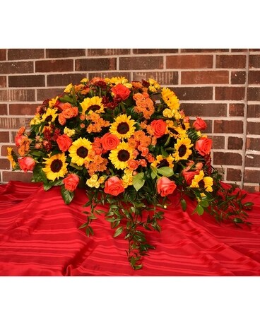 Autumn Sympathy Flower Arrangement