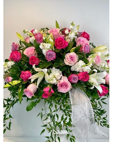 Loss Heals With Love Flower Arrangement