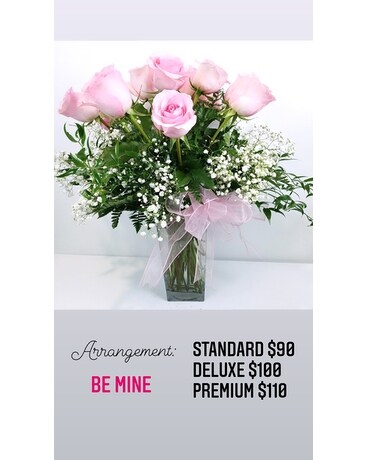 Be Mine Flower Arrangement