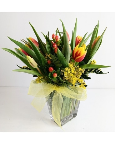 The Promise of Spring Flower Arrangement