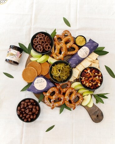 The Oktoberfest Charcuterie Board Gift Basket