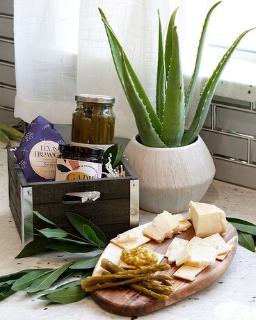 Taste of Europe Charcuterie Box Gift Basket