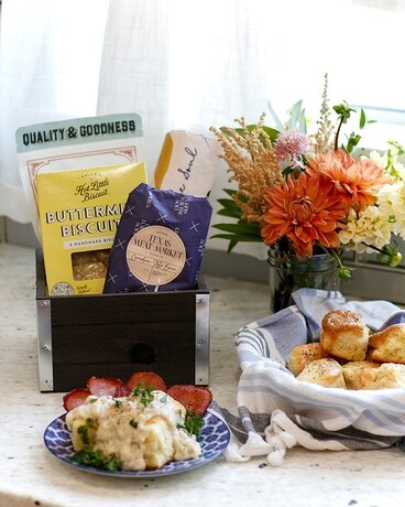 The Best Buttermilk Biscuits & Gravy Box Gift Basket