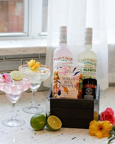 Margarita-Lovers Goodie Box Gift Basket