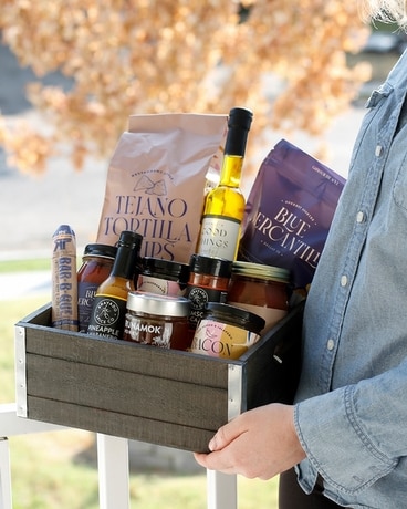 A Taste of Texas Culinary Crate Gift Basket