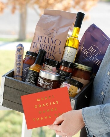 Ultimate Thank You Best Sellers Crate Gift Basket