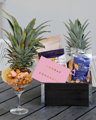 Pina Congratuladas Crate Gift Basket