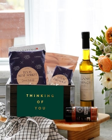 Cozy Cajun-Style Comfort Crate Gift Basket