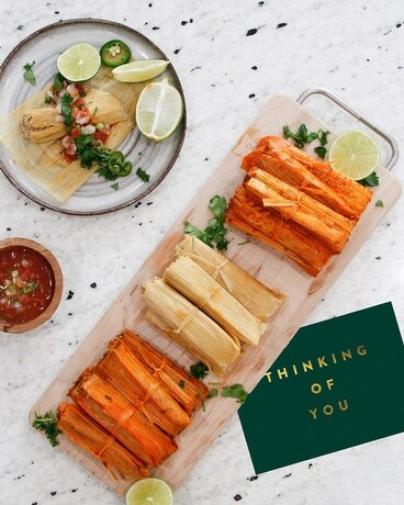 Thinking of You Tamale Trio Gift Basket