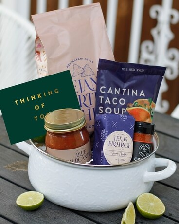 Get Well Rápido Comfort Cantina Soup in Dutch Oven Gift Basket