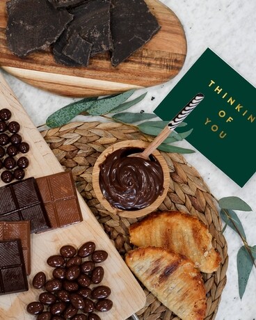 Everything is Better with Chocolate Comfort Crate Gift Basket