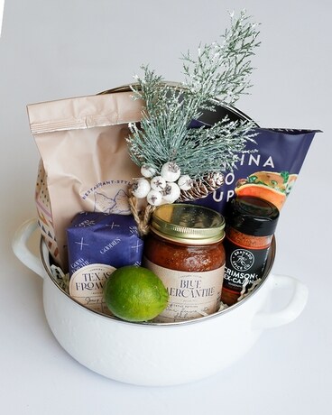 Feliz Navidad Texas Cantina Experience Meal Kit Gift Basket