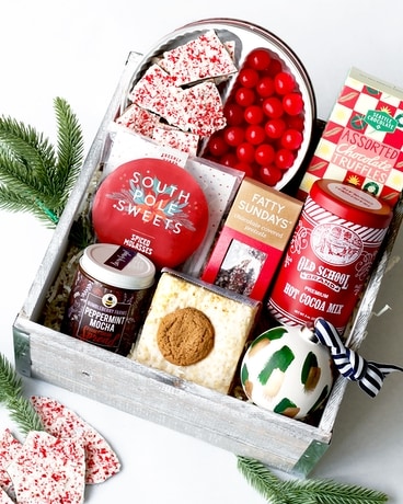 South Pole Sweets Holiday Gift Basket Gift Basket